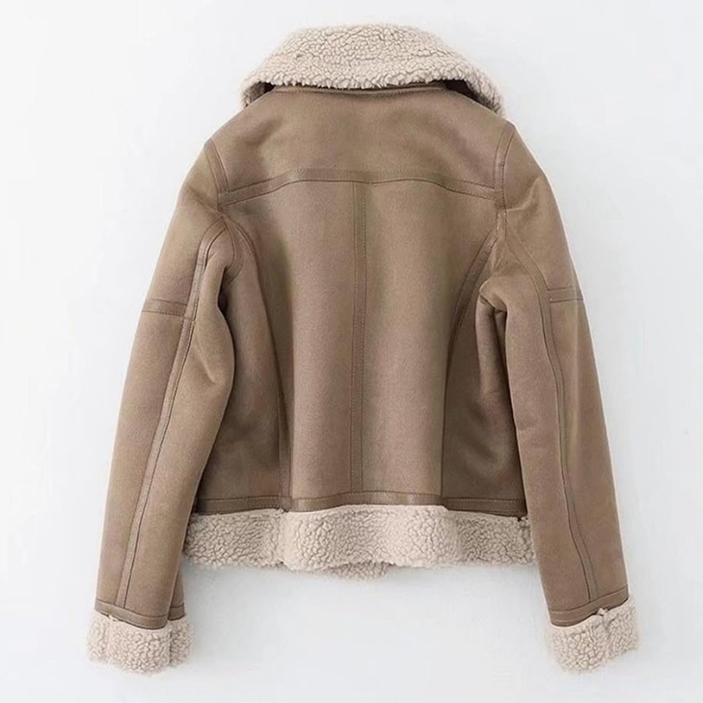 Sherpa Lined Avaitor Jacket - Picture 2 of 5